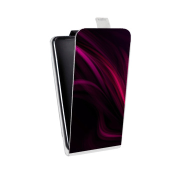 Дизайнерский вертикальный чехол-книжка для Sony Xperia E5 Размытые краски (на заказ)