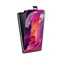 Дизайнерский вертикальный чехол-книжка для Iphone 11 Pro Размытые краски