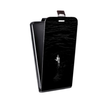 Дизайнерский вертикальный чехол-книжка для Nokia 5.4 Черно и кратко (на заказ)