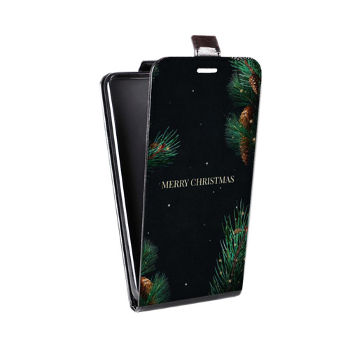 Дизайнерский вертикальный чехол-книжка для Iphone 11 Christmas 2020