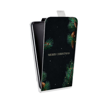 Дизайнерский вертикальный чехол-книжка для Samsung Galaxy S6 Edge Christmas 2020 (на заказ)