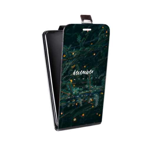 Дизайнерский вертикальный чехол-книжка для Huawei Mate 10 Christmas 2020