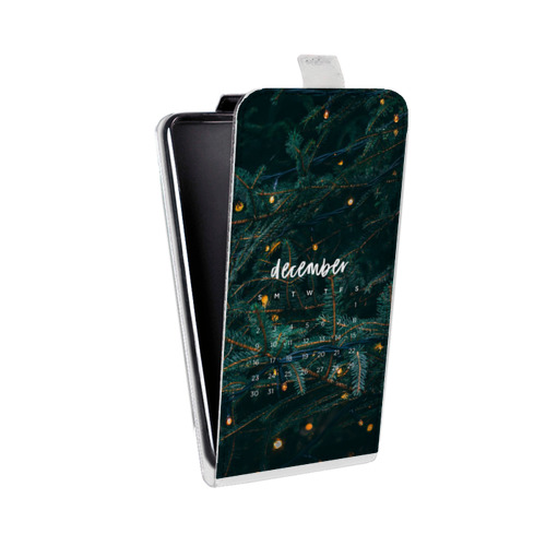 Дизайнерский вертикальный чехол-книжка для Iphone 12 Pro Christmas 2020