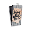 Дизайнерский вертикальный чехол-книжка для LG L70 Christmas 2020