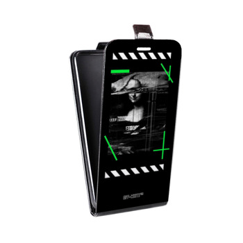 Дизайнерский вертикальный чехол-книжка для Samsung Galaxy S6 Edge Мона Лиза (на заказ)
