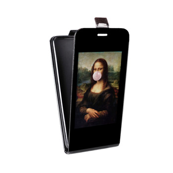 Дизайнерский вертикальный чехол-книжка для Samsung Galaxy S8 Plus Мона Лиза (на заказ)