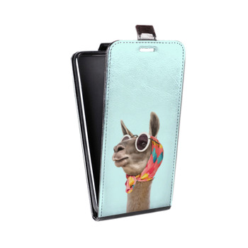 Дизайнерский вертикальный чехол-книжка для OnePlus 5 Мятные звери (на заказ)