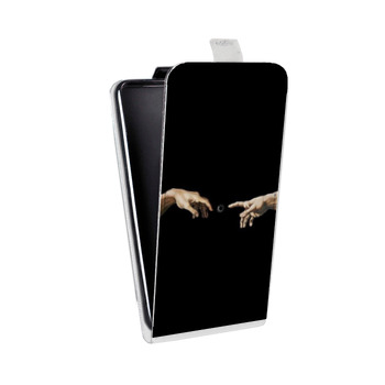 Дизайнерский вертикальный чехол-книжка для Samsung Galaxy S6 Edge Сотворение мира (на заказ)