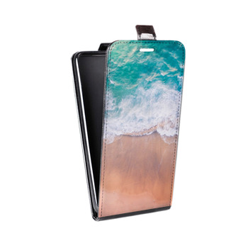 Дизайнерский вертикальный чехол-книжка для Samsung Galaxy S8 Plus Райский океан (на заказ)