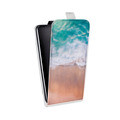 Дизайнерский вертикальный чехол-книжка для Huawei Honor 30S Райский океан