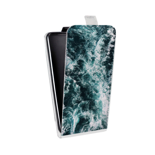 Дизайнерский вертикальный чехол-книжка для OnePlus 8T Райский океан