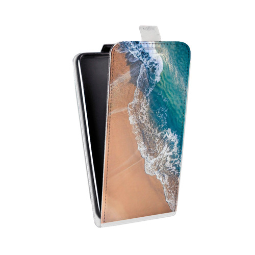 Дизайнерский вертикальный чехол-книжка для Huawei Honor 30 Райский океан