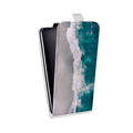 Дизайнерский вертикальный чехол-книжка для LG K10 Райский океан