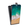 Дизайнерский вертикальный чехол-книжка для Xiaomi Mi 10 Райский океан