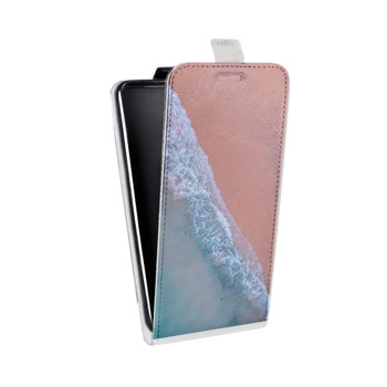 Дизайнерский вертикальный чехол-книжка для Samsung Galaxy A3 Райский океан (на заказ)