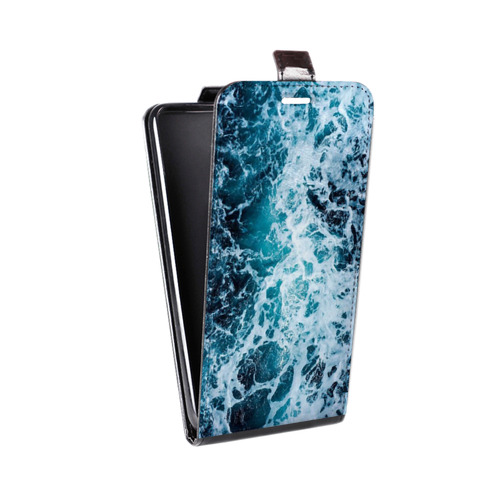 Дизайнерский вертикальный чехол-книжка для Samsung Galaxy J6 Райский океан