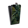 Дизайнерский вертикальный чехол-книжка для LG Optimus G2 mini Нуарные листья