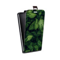 Дизайнерский вертикальный чехол-книжка для ASUS ZenFone 4 Selfie Нуарные листья