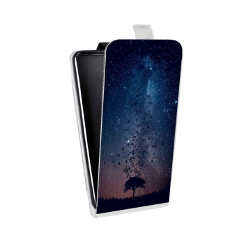Дизайнерский вертикальный чехол-книжка для Samsung Galaxy S9 Plus Магический космос (на заказ)