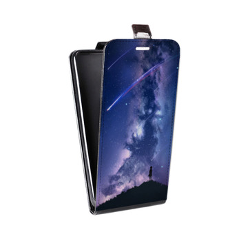 Дизайнерский вертикальный чехол-книжка для Samsung Galaxy S8 Plus Магический космос (на заказ)