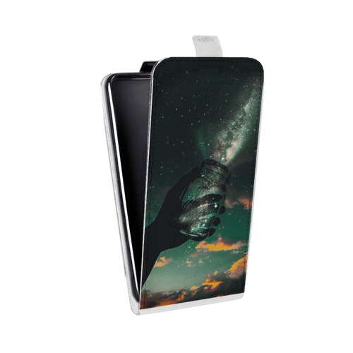 Дизайнерский вертикальный чехол-книжка для OnePlus 7 Pro Магический космос
