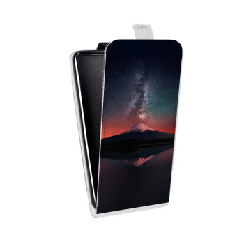 Дизайнерский вертикальный чехол-книжка для Samsung Galaxy J5 Магический космос (на заказ)