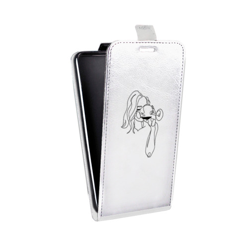 Дизайнерский вертикальный чехол-книжка для LG G3 (Dual-LTE) Истина в вине