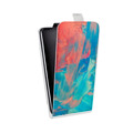 Дизайнерский вертикальный чехол-книжка для OnePlus 7 Мазки краски