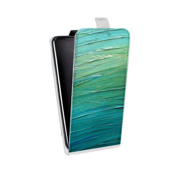 Дизайнерский вертикальный чехол-книжка для Samsung Galaxy A5 (2016) Мазки краски (на заказ)
