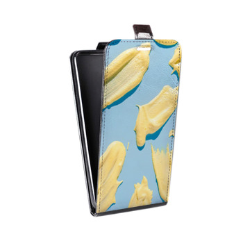 Дизайнерский вертикальный чехол-книжка для Samsung Galaxy Note 5 Мазки краски (на заказ)
