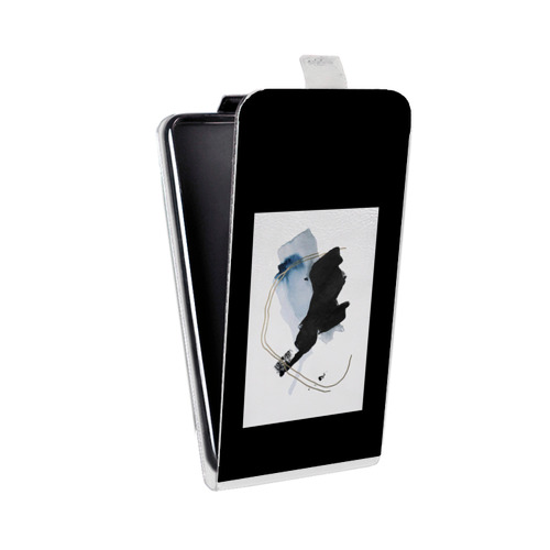 Дизайнерский вертикальный чехол-книжка для Sony Xperia go Стильные абстракции