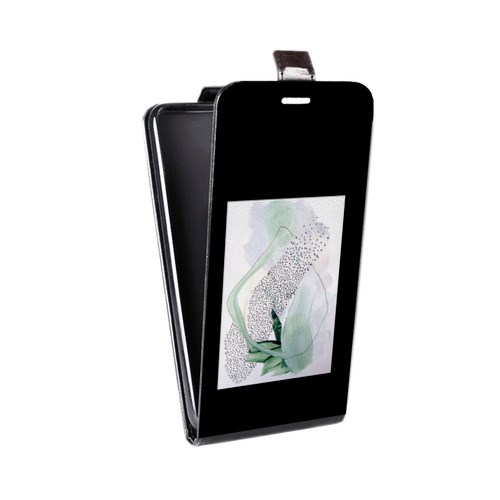 Дизайнерский вертикальный чехол-книжка для LG G7 Fit Стильные абстракции