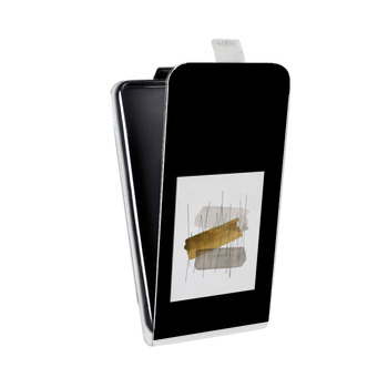 Дизайнерский вертикальный чехол-книжка для LG Class Стильные абстракции (на заказ)