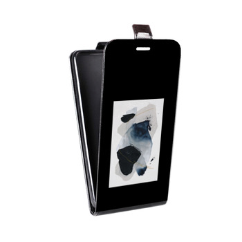 Дизайнерский вертикальный чехол-книжка для Iphone 7 Стильные абстракции (на заказ)
