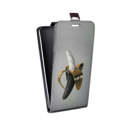 Дизайнерский вертикальный чехол-книжка для Alcatel One Touch POP 3 5 Черное золото