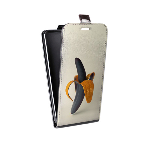 Дизайнерский вертикальный чехол-книжка для HTC Desire 728 Черное золото