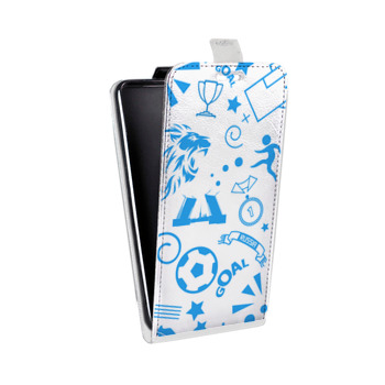 Дизайнерский вертикальный чехол-книжка для Alcatel One Touch Pop D5 Piter Fans (на заказ)