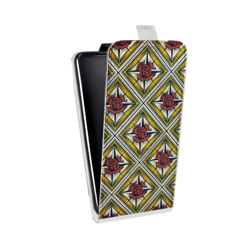 Дизайнерский вертикальный чехол-книжка для LG G3 (Dual-LTE) Компасы индейцев