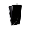 Дизайнерский вертикальный чехол-книжка для Huawei P10 Plus Минимализм на черном
