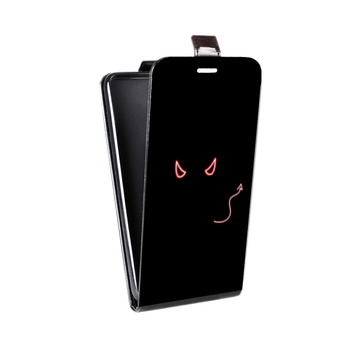 Дизайнерский вертикальный чехол-книжка для Samsung Galaxy S8 Plus Минимализм на черном (на заказ)