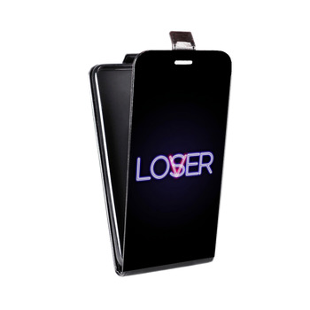 Дизайнерский вертикальный чехол-книжка для Samsung Galaxy S6 Edge Минимализм на черном (на заказ)
