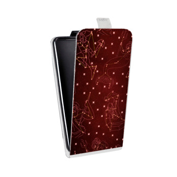 Дизайнерский вертикальный чехол-книжка для Samsung Galaxy S5 (Duos) Созвездия (на заказ)