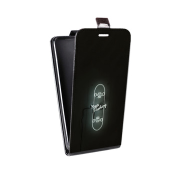 Дизайнерский вертикальный чехол-книжка для Xiaomi Poco X3 Минимализм на черном (на заказ)