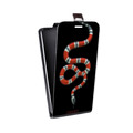 Дизайнерский вертикальный чехол-книжка для HTC Desire 200 Хайп и мода