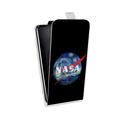 Дизайнерский вертикальный чехол-книжка для Samsung Galaxy M51 NASA