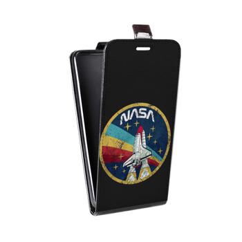 Дизайнерский вертикальный чехол-книжка для Samsung Galaxy S8 Plus NASA (на заказ)