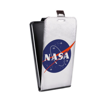 Дизайнерский вертикальный чехол-книжка для Samsung Galaxy S6 Edge NASA (на заказ)