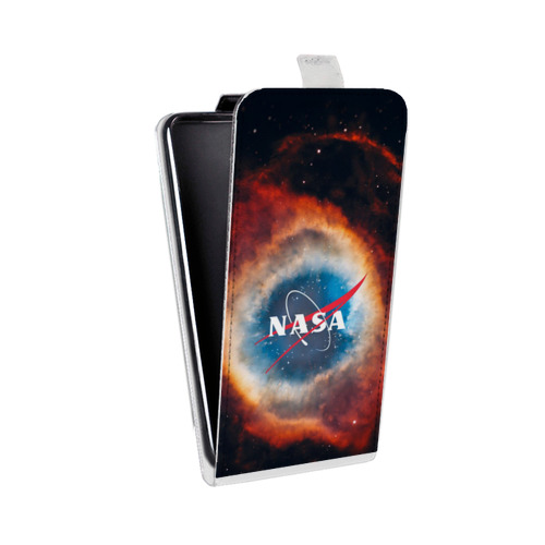 Дизайнерский вертикальный чехол-книжка для Nokia 7 NASA