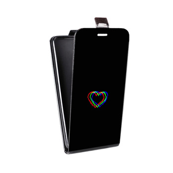 Дизайнерский вертикальный чехол-книжка для Samsung Galaxy S8 Plus Неоновые образы (на заказ)