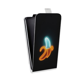 Дизайнерский вертикальный чехол-книжка для Samsung Galaxy J5 Неоновые образы (на заказ)